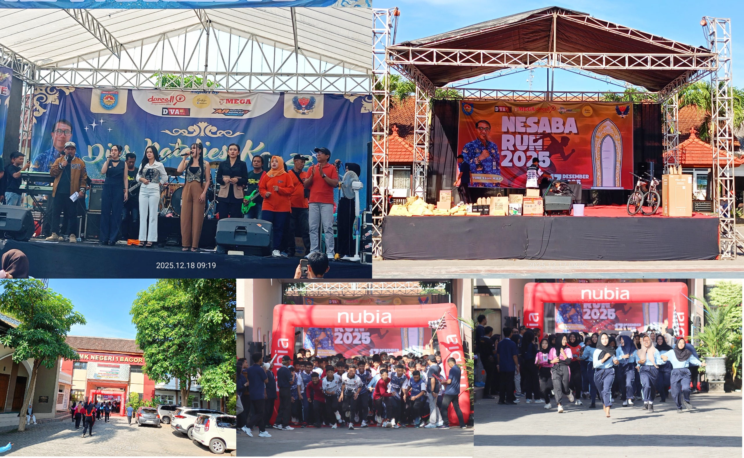 Dies Natalis Berlangsung Meriah di SMK Negeri 1 Bagor